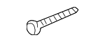 90014418201 - Body: License Bracket Screw for Porsche Image