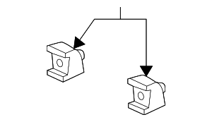 99670180100 - : License Plate Bracket Spacer for Porsche Image