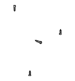 90014410102 - Body: Bumper Cover Screw for Porsche Image