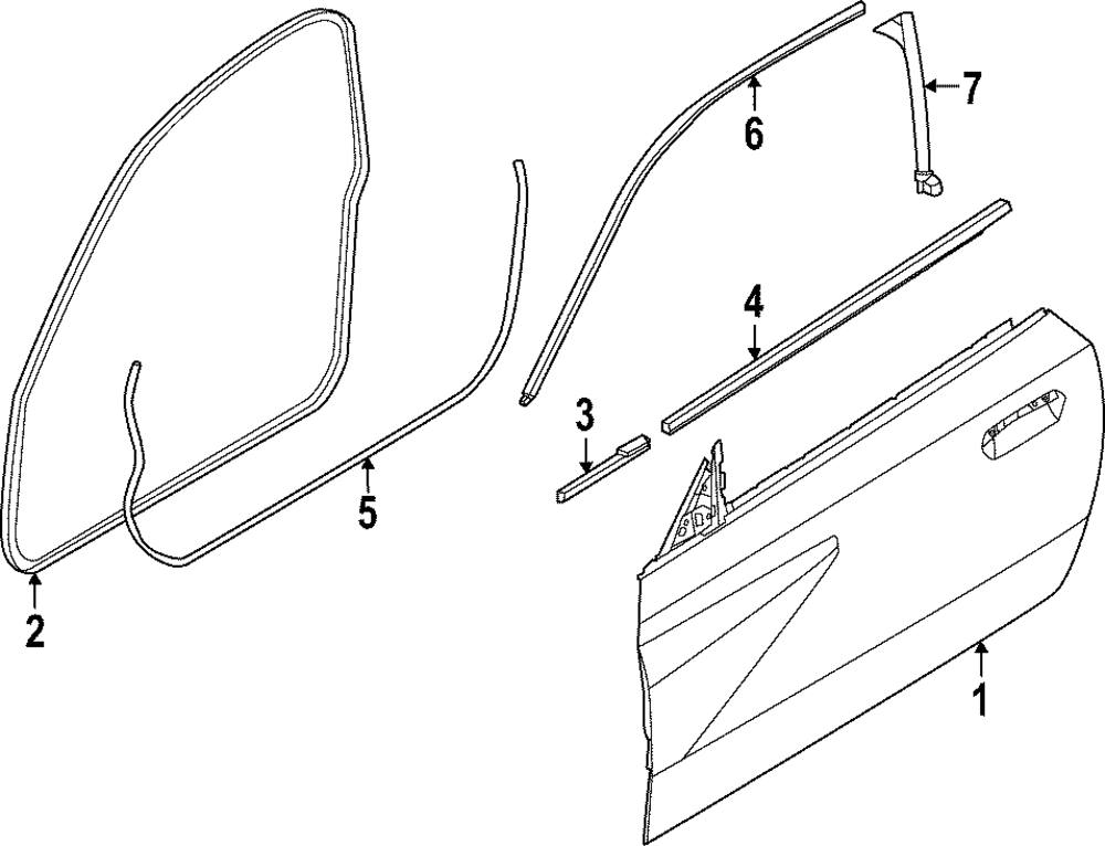 Applique Panel - BMW (51767482809)