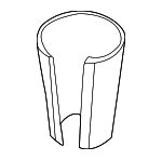 1H0201963C - Fuel System: Heat Deflector for Volkswagen Image