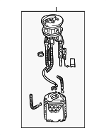 1HM919051M - Fuel System: Fuel Pump Assembly for Volkswagen Image