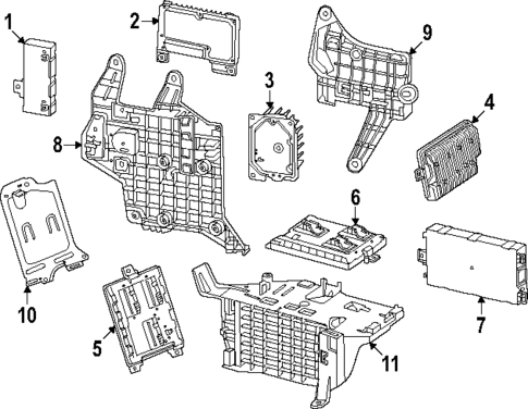 Control Units for 2024 Mercedes-Benz CLE300 #1