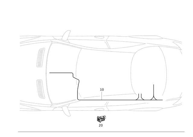 2165400609 - Electrical System: Wiring Harness for Mercedes-Benz: CL550, CL600, CL63 AMG, CL65 AMG Image image