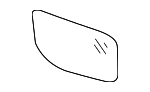 963658S600 - Body: Mirror Glass for Nissan Image