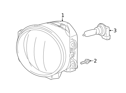 Fog Lamps for 2016 Lexus IS200t #0