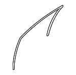 803306RA0C - : Run Weather-Strip for Nissan: Rogue Image