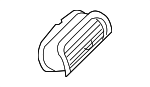 68761ZF001 - Body: Vent Grille for Nissan: Quest Image
