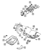 53032630AA - Automatic Transmission 4 Speed [DG8]: Transmission Oil Filler Tube for Mopar Image