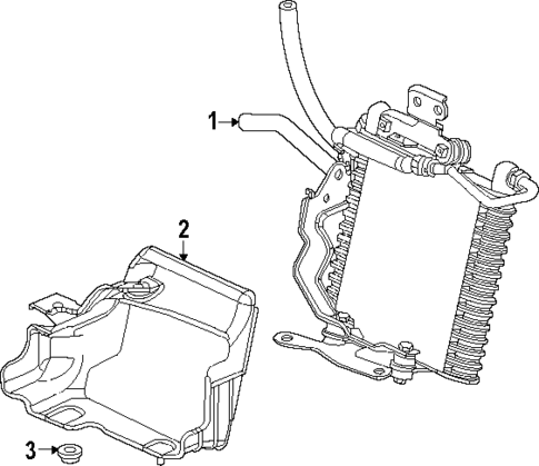 Trans Oil Cooler for 2022 Honda CR-V #0