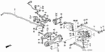 90024SZ3300 - Chassis: BOLT A, TRAILING ARM (12X38) for Acura Image