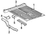 F2TZ9811215A - Body: Floor Pan for Ford: Bronco Image
