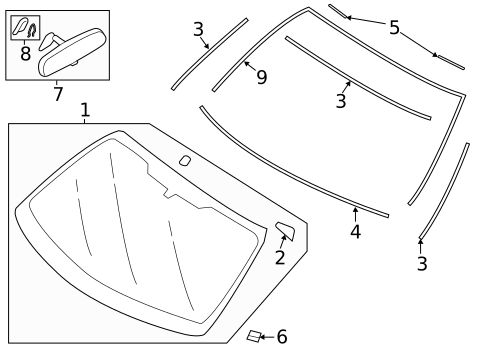 Reveal Moldings for 2017 Subaru BRZ #1