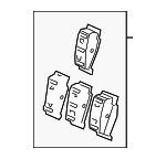 79652SZAA01ZA - : Button for Honda: Pilot Image