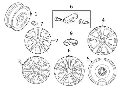 Wheels & Trim for 2022 Subaru Impreza #0
