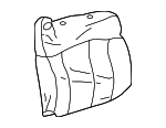 12478731 - Body: Seat Back Cover for Cadillac: Escalade | Chevrolet: Suburban 1500, Suburban 2500, Tahoe | GMC: Yukon, Yukon XL 1500, Yukon XL 2500 Image