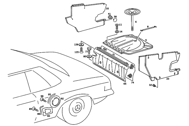 1076940320 - : Rail for Mercedes-Benz Image