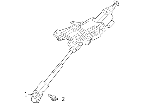Steering Column Assembly for 2010 Volvo C30 #0