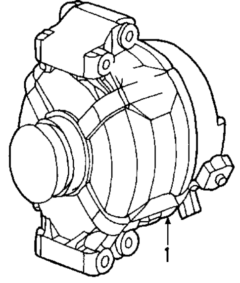 Alternator for 2008 Pontiac G5 #0
