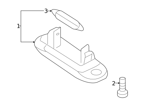 License Lamps for 2009 Volvo V70 #0