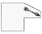 80A501203L - Universals &amp; Rear Axle: Axle Assembly for Audi Image