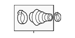 80A598201A - Universals &amp; Rear Axle: Inner Cv Joint Boot for Audi Image