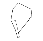 873619UF1B - Body: Seat Cushion Pad for Nissan Image