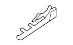 875093TA0A - Body: Seat Track Cover for Nissan Image