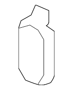 17A86335982V - Body: Console Body Cap for Volkswagen: Jetta Image