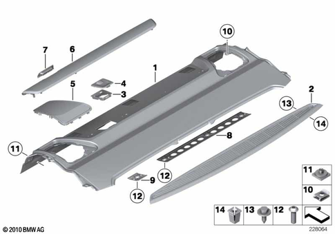 Interior Equipment, Upper for 2010 BMW BMW ALPINA B7L #3