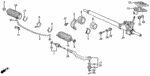 53447SH3950 - Chassis: BAND, TRANSFER TUBE for Honda Image