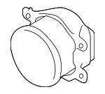 84501VA000 - Electrical: Fog Lamp for Subaru: Ascent, Crosstrek, Forester, Impreza, Legacy, Outback, WRX, WRX STI Image