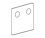 68018801AA - Body: Pad for Dodge: Sprinter 2500, Sprinter 3500 Image