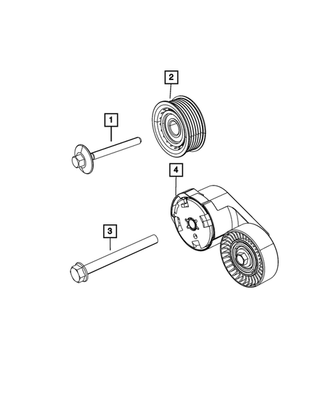 Pulleys and Related Parts for 2020 Ram 1500 Classic #0