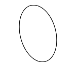 30769204 - Body: 2015-2021 Volvo Vacuum Hose Grommet for Volvo: S60, S80, S90, V60, V60 Cross Country, V90, V90 Cross Country, XC40, XC60, XC70, XC90 Image