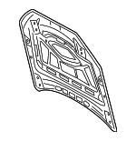 4M0823029A - Body: Hood for Audi Image