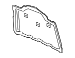 4M0863825A - Body: Insulator Pad for Audi Image image