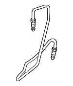 8K0614724AC - : Brake Line for Audi: A5, A5 Quattro, S5 Image
