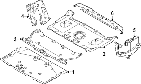 Under Cover & Splash Shields for 2025 BMW 540i xDrive #0