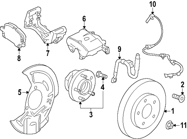 26558653 - : Disc Brake Pad Set for Chevrolet: Equinox | GMC: Terrain Image