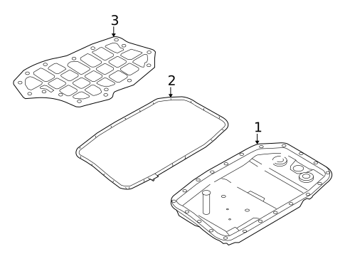 Transmission Components for 2009 Kia Borrego #0