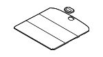 85715T6500RGR - : Access Cover for Genesis: GV80 Coupe Image