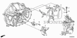 24201RAP010 - Transmission - Manual: FORK, FIFTH-REVERSE GEARSHIFT for Honda Image