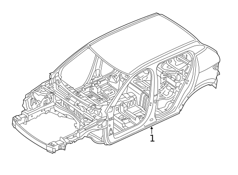 Body Shell for 2019 Volvo XC40 #0