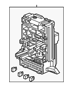 38200SCVA14 - Electrical: Fuse &amp; Relay Box for Honda: Element Image