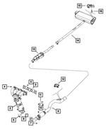 6106297AA - Exhaust: Hex Flange Head Bolt for Mopar Image