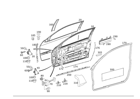 Front Doors for 2002 Mercedes-Benz C 320 #0