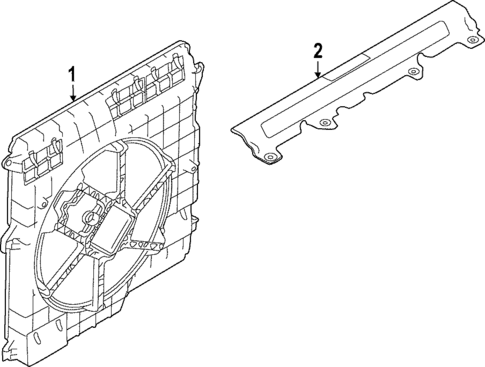 Cooling Fan for 2025 Nissan Frontier #0