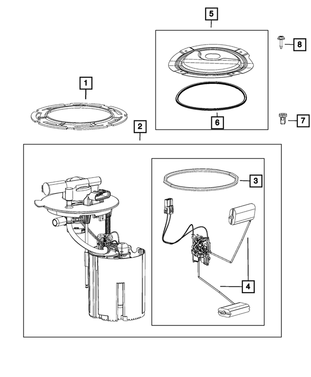 52030369AA - Fuel: Lock Ring for Mopar Image image