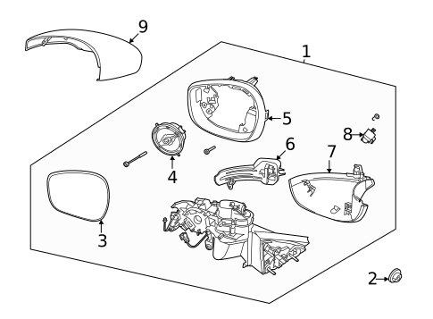 Mirrors for 2024 Ford Mustang Mach-E #0